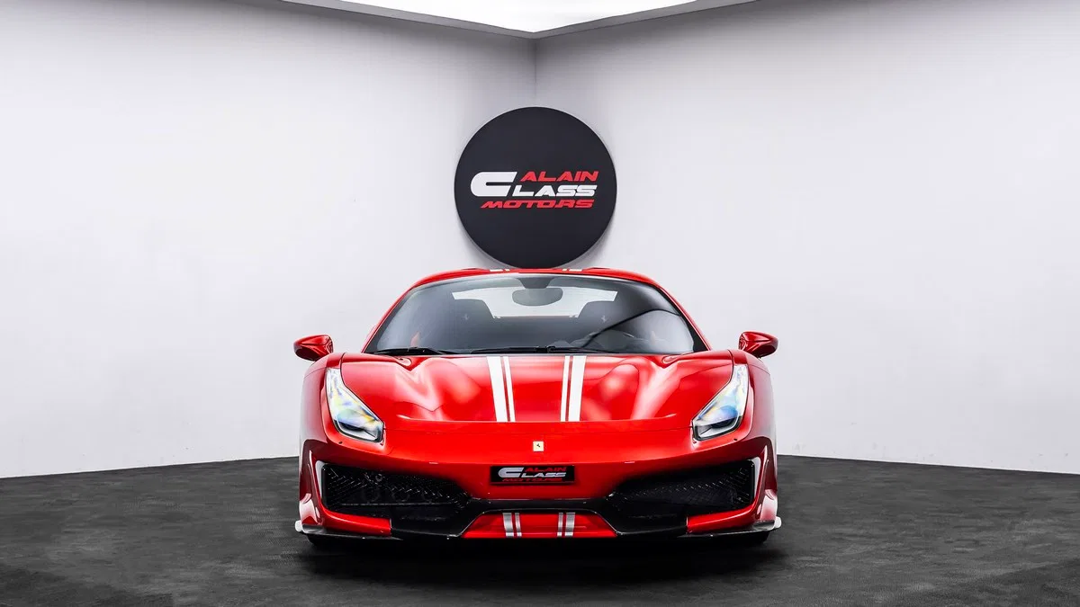 2020 Ferrari 488 Pista Spider for sale, exterior, Rossa Corsa