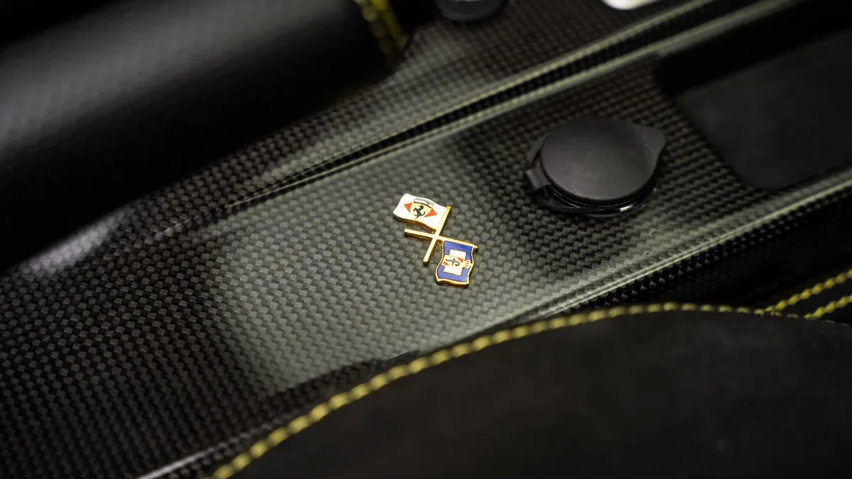 2009 Ferrari F430 Scuderia Spider 16M interior, Nero (Black)