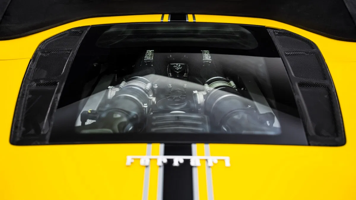 2009 Ferrari F430 Scuderia Spider 16M engine