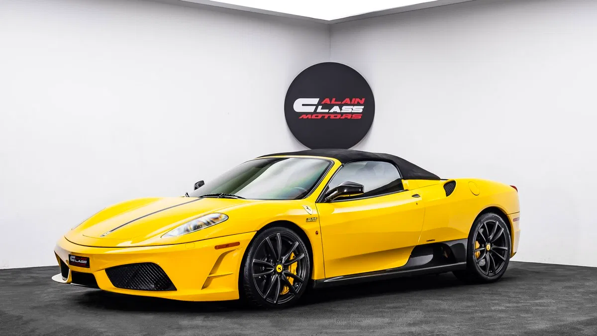 2009 Ferrari F430 Scuderia Spider 16M for sale, exterior, Giallo Modena