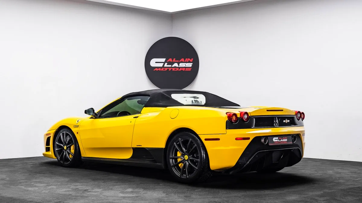 2009 Ferrari F430 Scuderia Spider 16M for sale, exterior, Giallo Modena