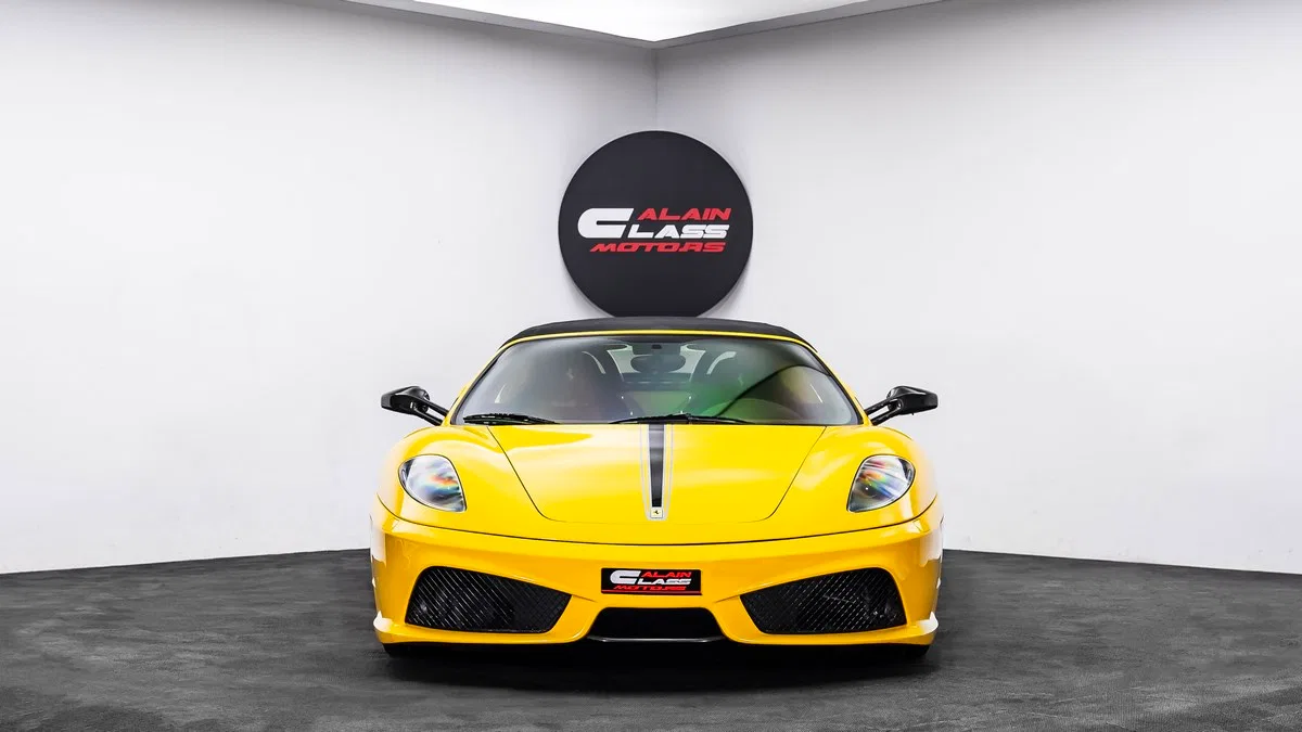 2009 Ferrari F430 Scuderia Spider 16M for sale, exterior, Giallo Modena