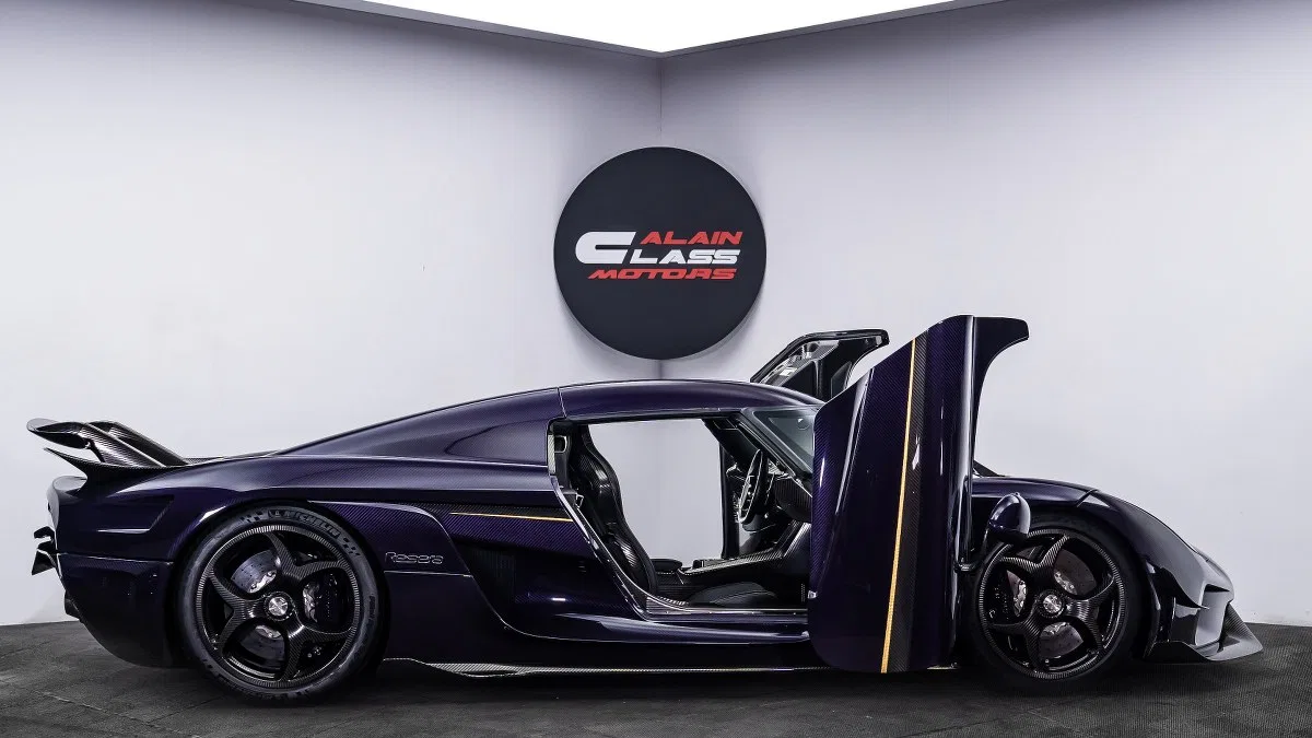 2019 Koenigsegg Regera for sale, exterior, Purple Gold