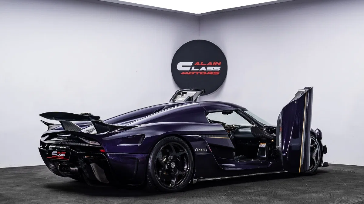 2019 Koenigsegg Regera for sale, exterior, Purple Gold