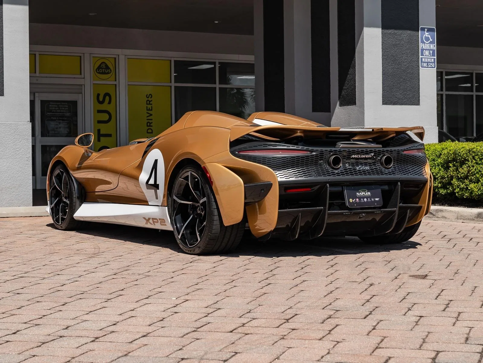 2021 McLaren Elva XP2 for sale, exterior, Gold