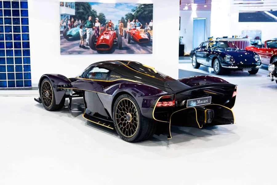 2024 Aston Martin Valkyrie for sale, exterior, Purple Tinted Exposed Carbon Fibre