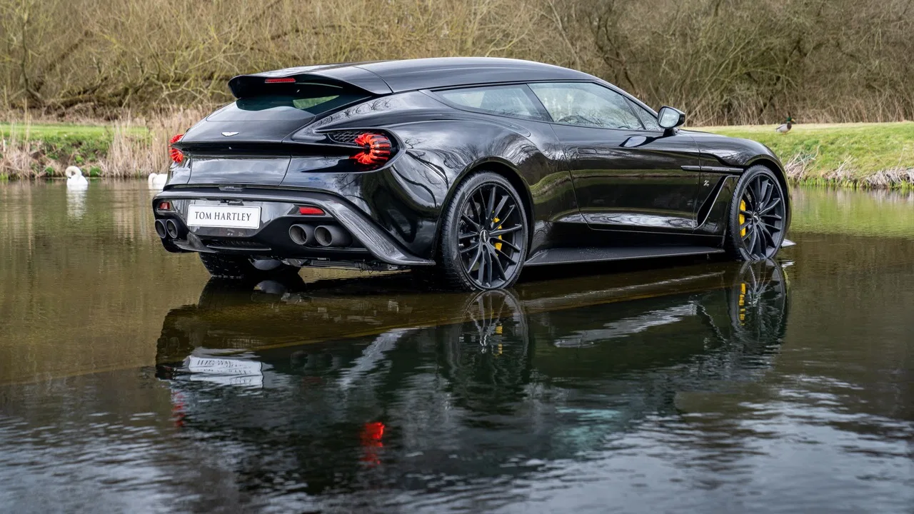 2019 Aston Martin Vanquish Zagato Shooting Brake for sale, exterior, Black