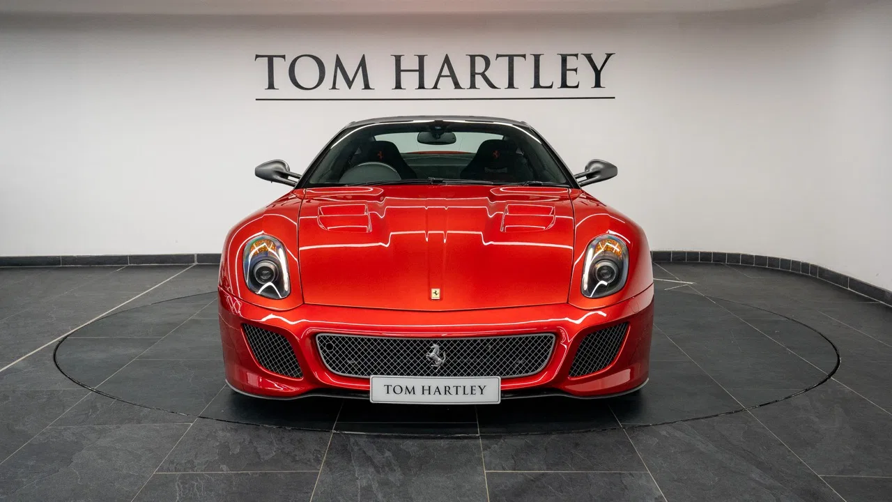 2010 Ferrari 599 GTO for sale, exterior, Rosso Fuoco
