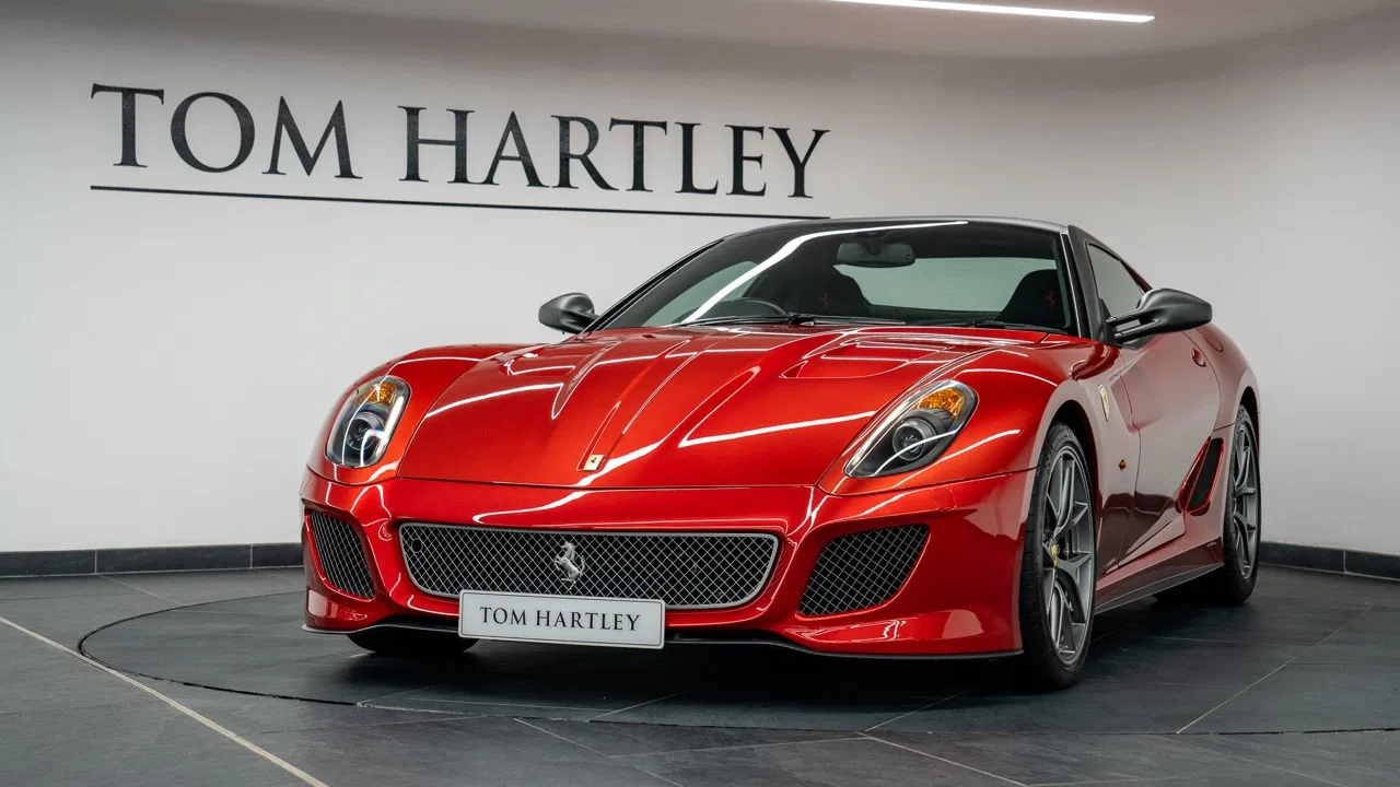 2010 Ferrari 599 GTO for sale, exterior, Rosso Fuoco