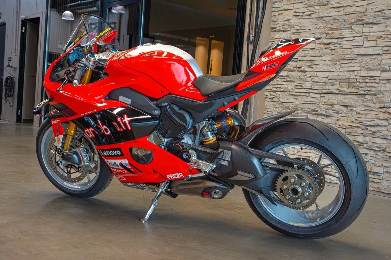2024 Ducati Panigale V4 S SBK Bautista for sale, exterior, Bautista Replica.