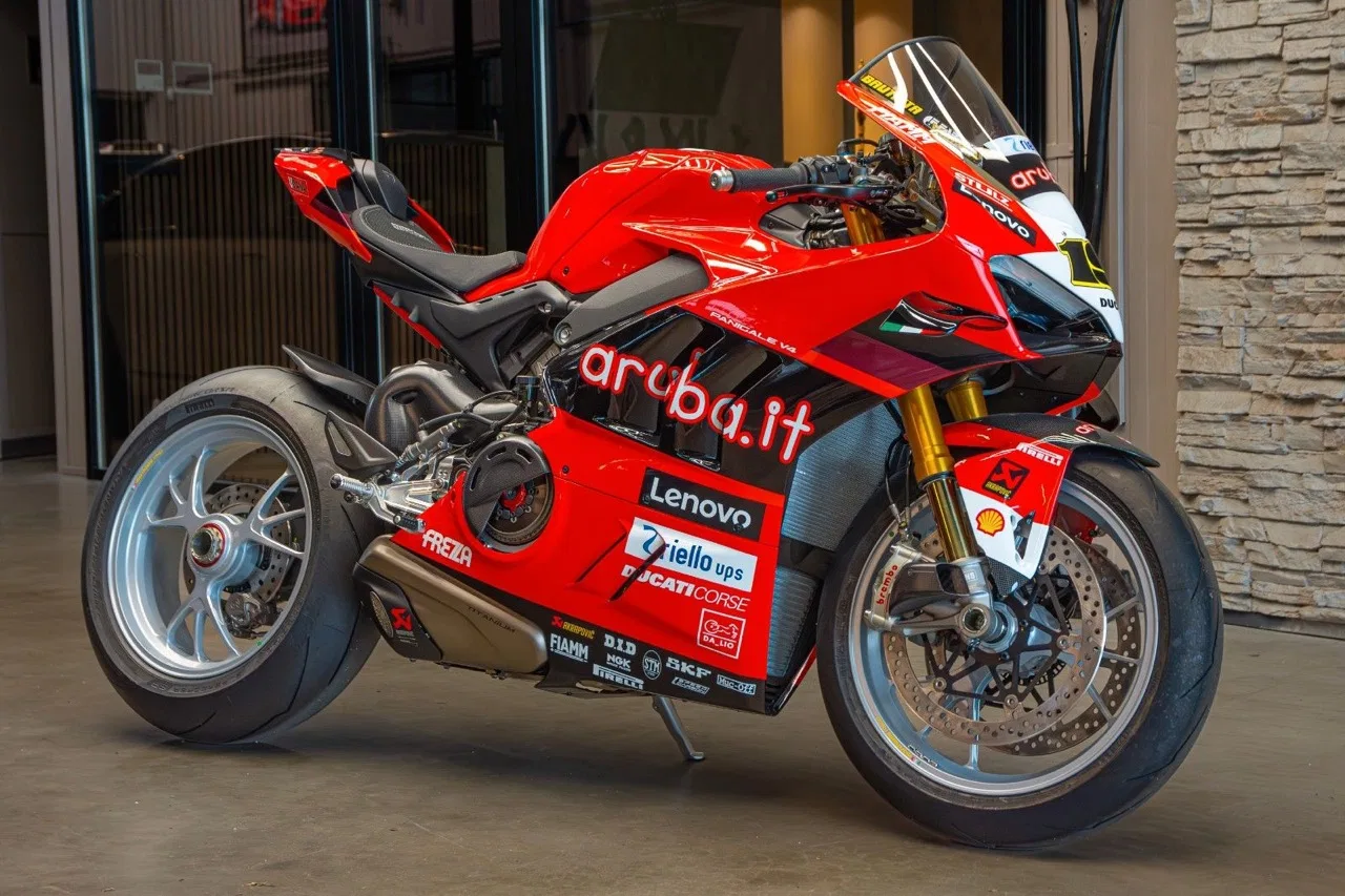 2024 Ducati Panigale V4 S SBK Bautista for sale, exterior, Bautista Replica.