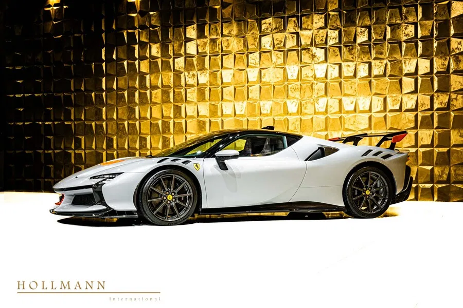 2025 Ferrari SF90 XX Stradale for sale, exterior, Bianco Artico
