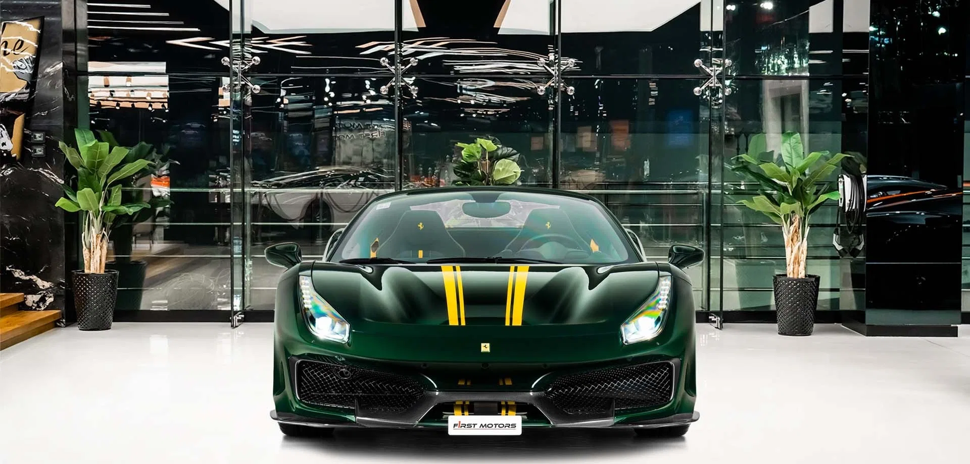2020 Ferrari 488 Pista Spider 2020 for sale, exterior, Green