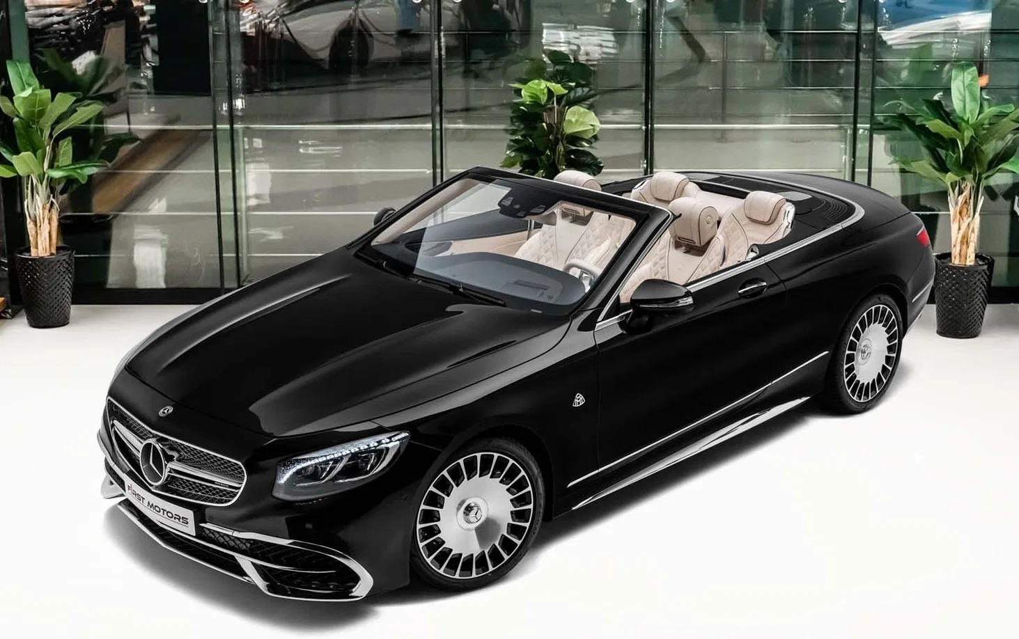 2017 Maybach S650 Cabriolet for sale, exterior, Black