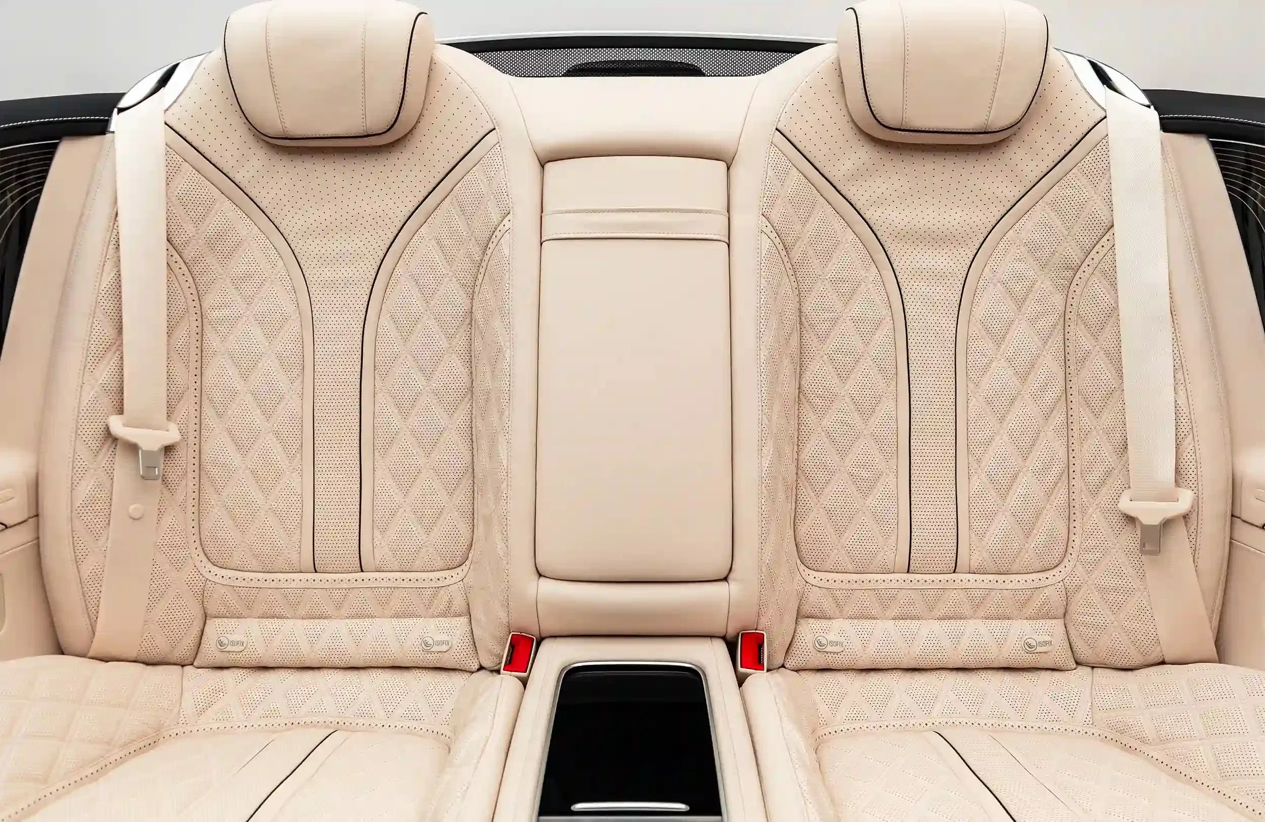 2017 Maybach S650 Cabriolet interior, seats, Beige
