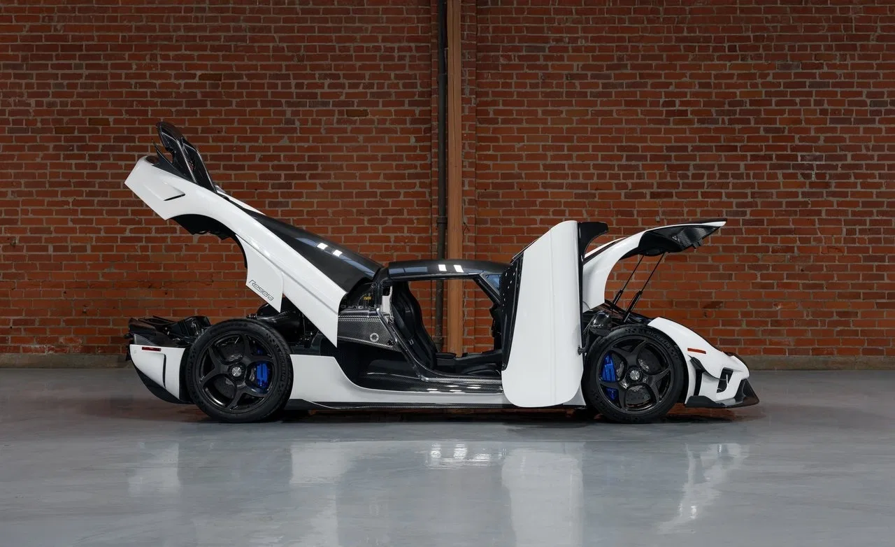 2019 Koenigsegg Regera for sale, exterior, White