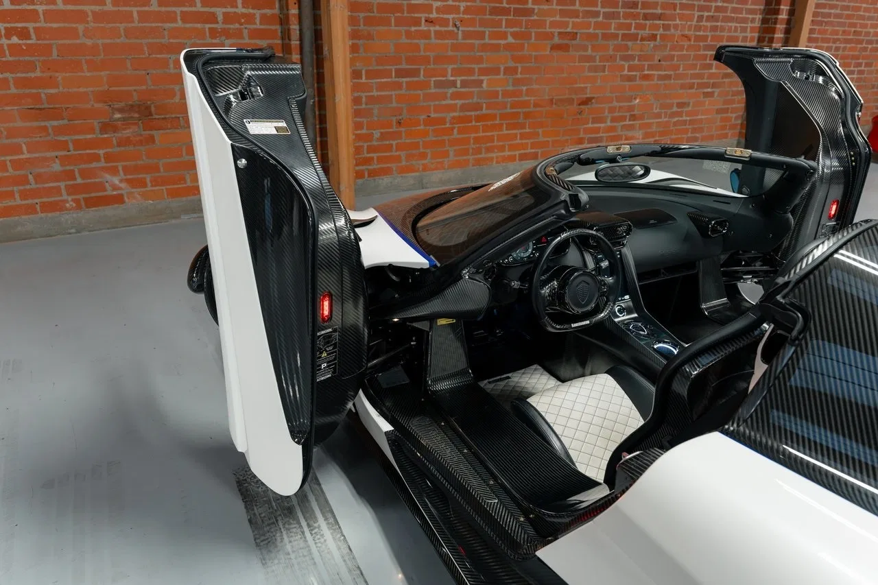 2019 Koenigsegg Regera for sale, exterior, White
