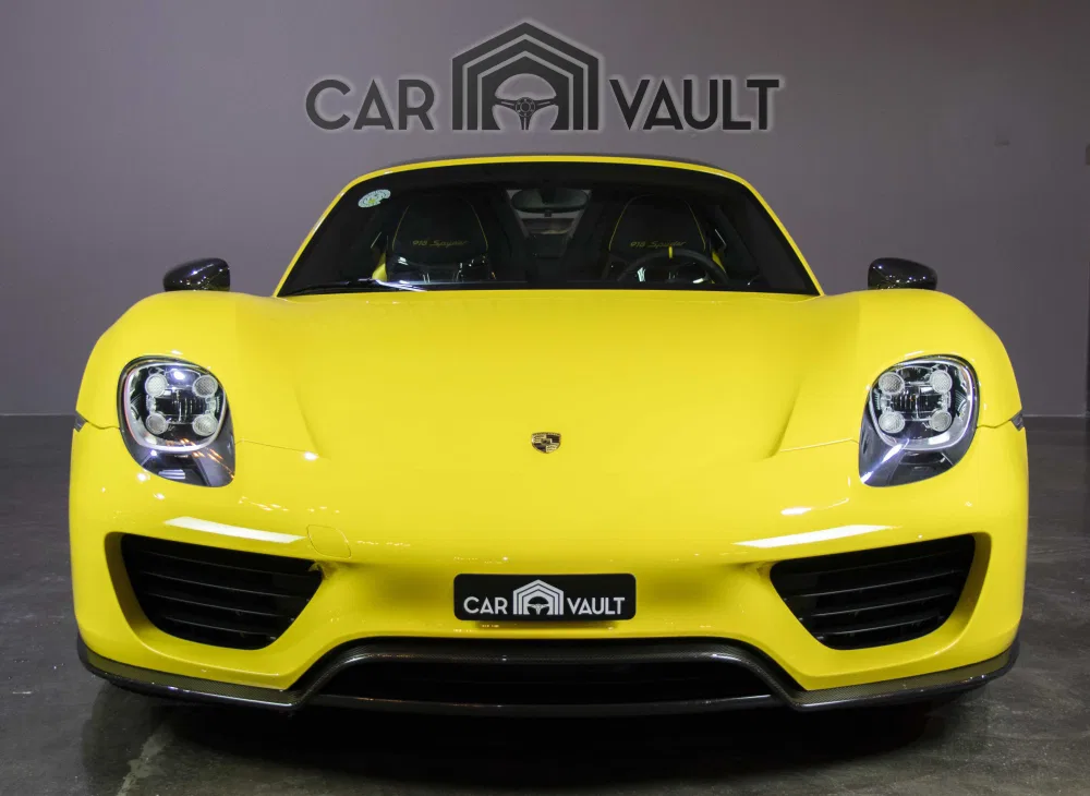 2015 Porsche 918 Spyder Weissach