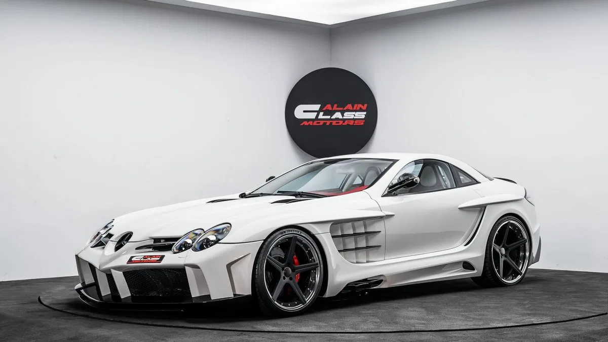 2006 SLR McLaren By Fab Design for sale, exterior, White
