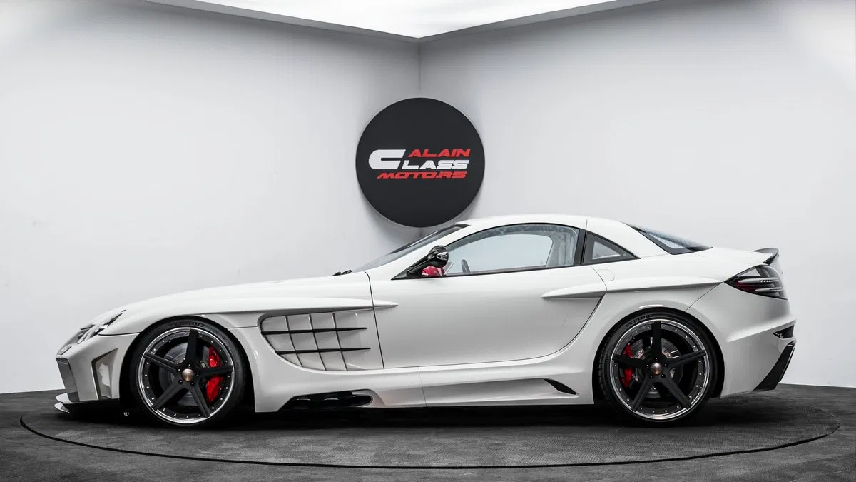 2006 SLR McLaren By Fab Design, side profile, White