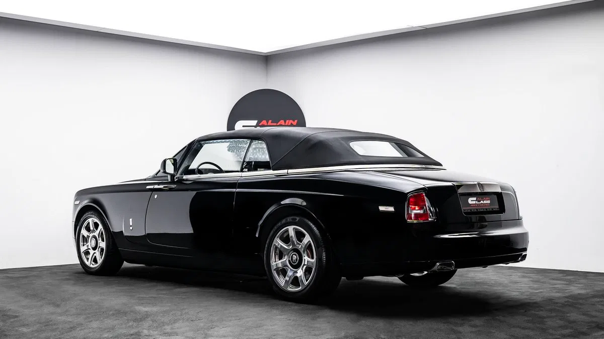 2017 Rolls-Royce Phantom Drophead for sale, exterior, Black