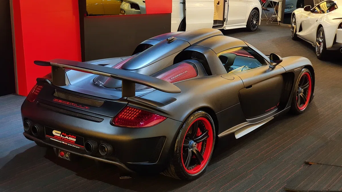 2007 Gemballa Mirage GT for sale, exterior, Black | Red