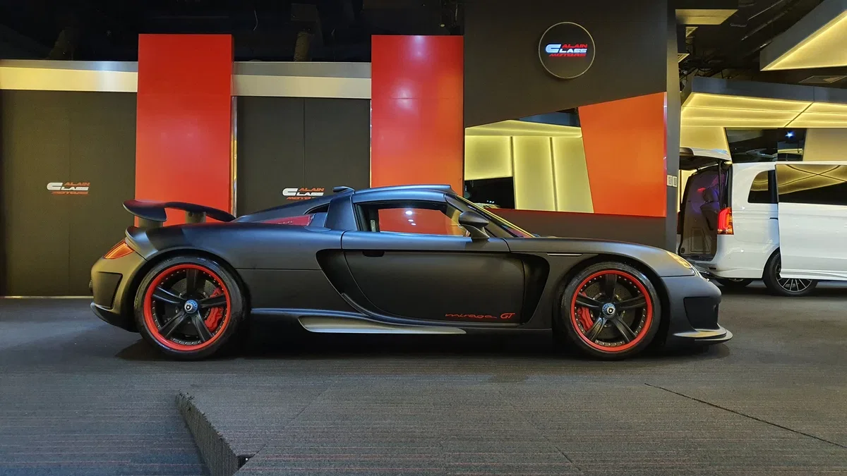 2007 Gemballa Mirage GT for sale, exterior, Black | Red