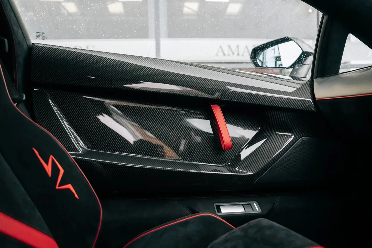 2016 Lamborghini Aventador SV Roadster interior, door panel
