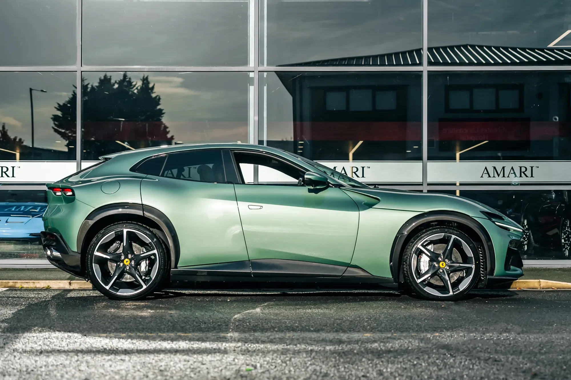 2024 Ferrari Purosangue for sale, exterior, Matte Aluminium