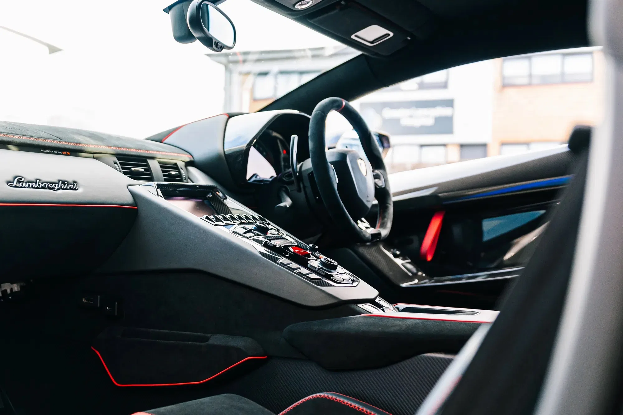 2019 Lamborghini Aventador SVJ LP 770-4 interior, dashboard