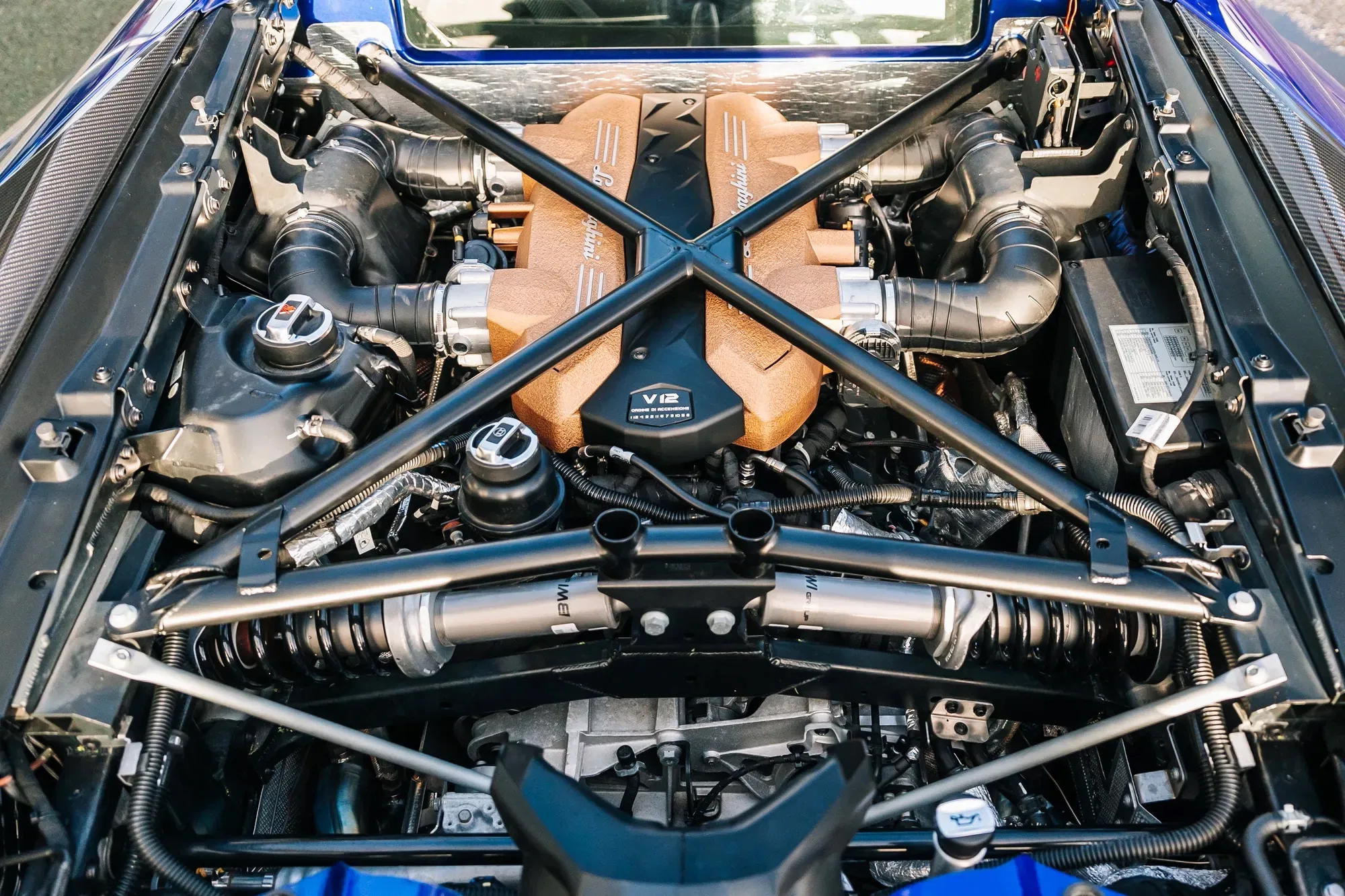 2019 Lamborghini Aventador SVJ LP 770-4 engine