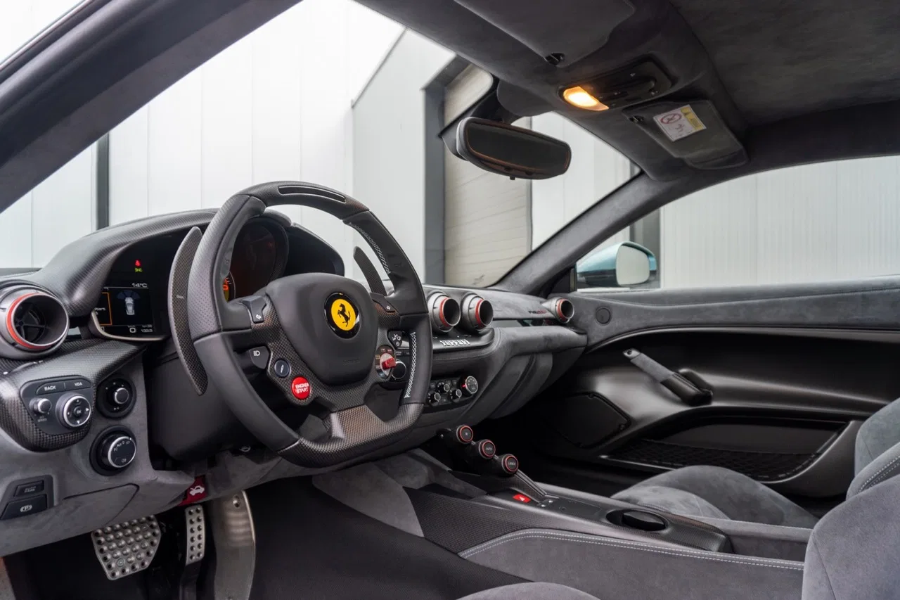 2016 Ferrari F12 TDF interior, dashboard