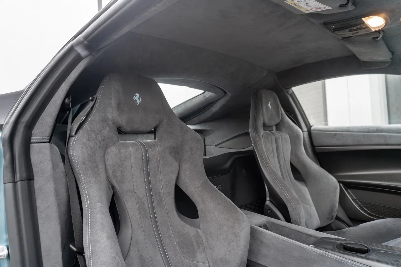 2016 Ferrari F12 TDF interior, seats