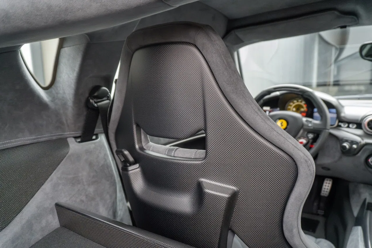 2016 Ferrari F12 TDF interior, door panel