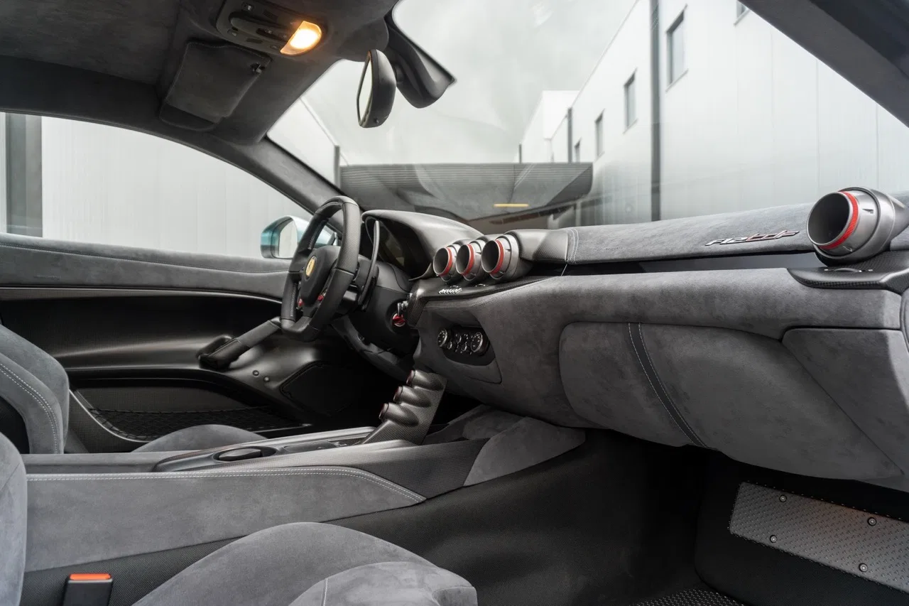 2016 Ferrari F12 TDF interior, dashboard