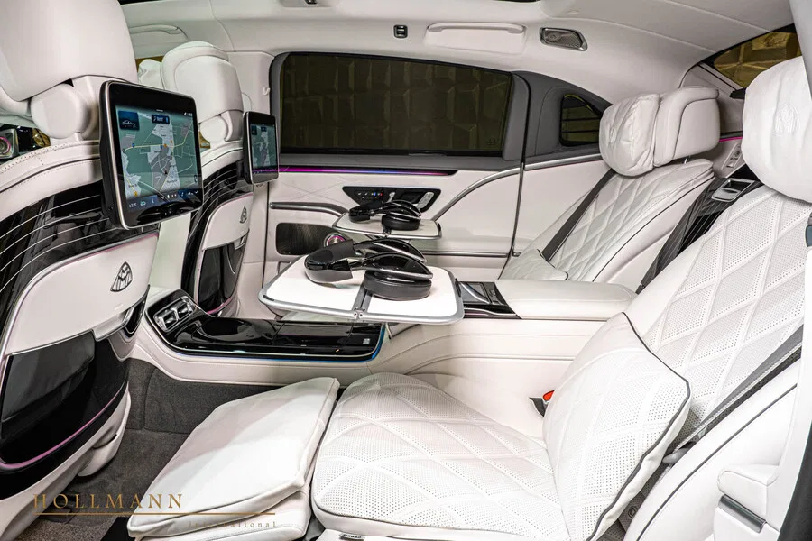 2024 Mercedes-Maybach S 680 4MATIC interior, seats, Leather Helios