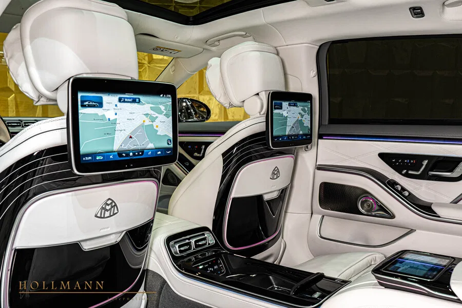 2024 Mercedes-Maybach S 680 4MATIC interior, Leather Helios