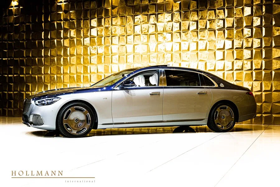 2024 Mercedes-Maybach S 680 4MATIC for sale, exterior, Silver - Nautical Blue