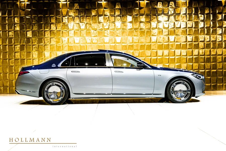 2024 Mercedes-Maybach S 680 4MATIC for sale, exterior, Silver - Nautical Blue