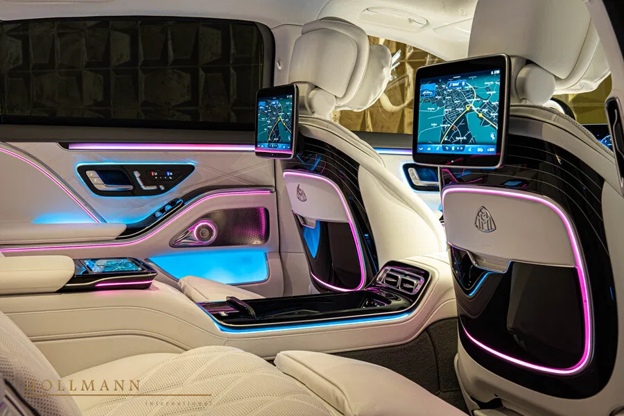 2024 Mercedes-Maybach S 680 4MATIC interior, Leather Helios