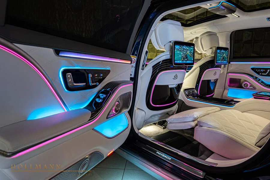 2024 Mercedes-Maybach S 680 4MATIC interior, seats, Leather Helios