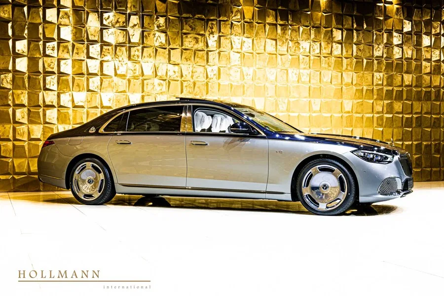 2024 Mercedes-Maybach S 680 4MATIC for sale, exterior, Silver - Nautical Blue