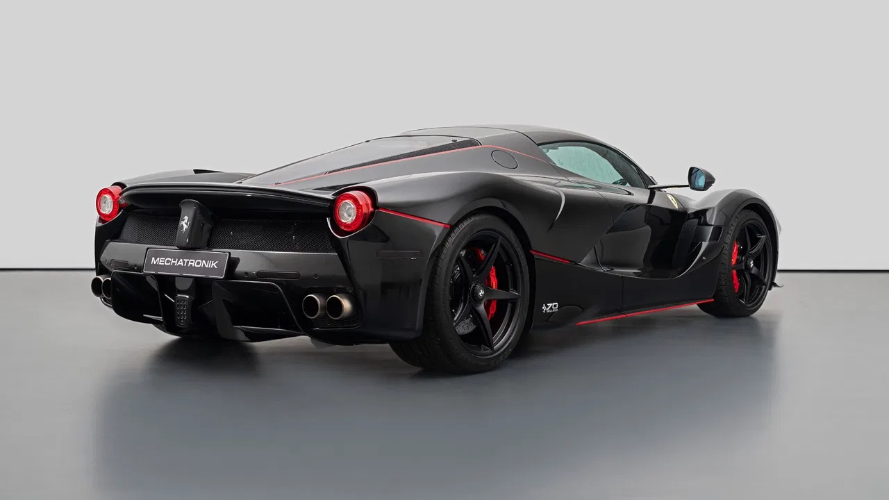 2017 Ferrari LaFerrari Aperta for sale, exterior, Nero Daytona Metallic
