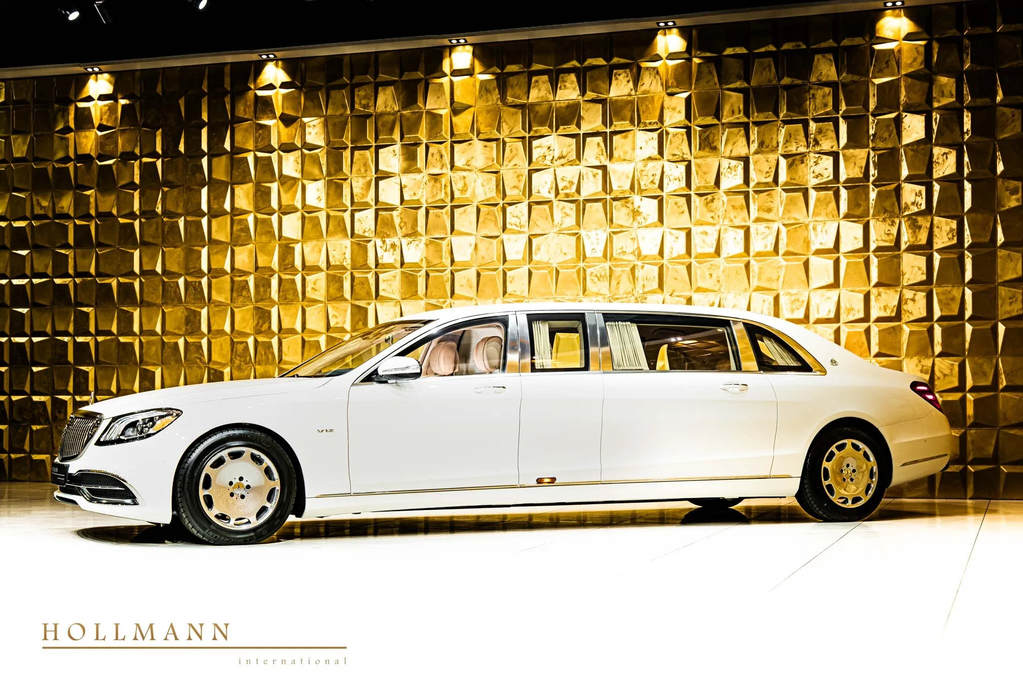 2024 Mercedes-Maybach S 650 Pullman for sale, exterior, Diamond White