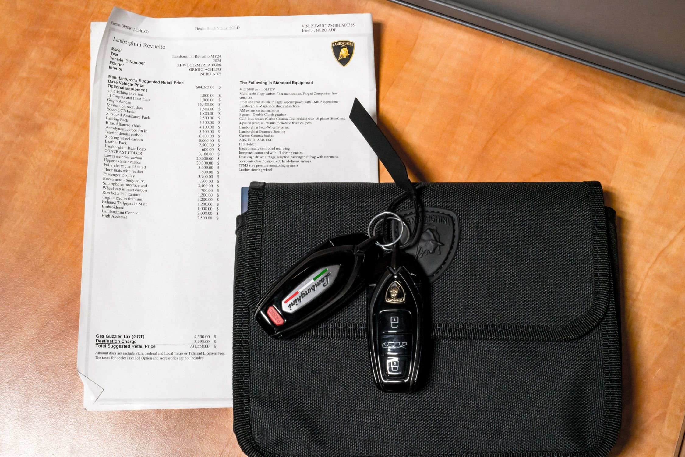 2024 Lamborghini Revuelto, 18/20