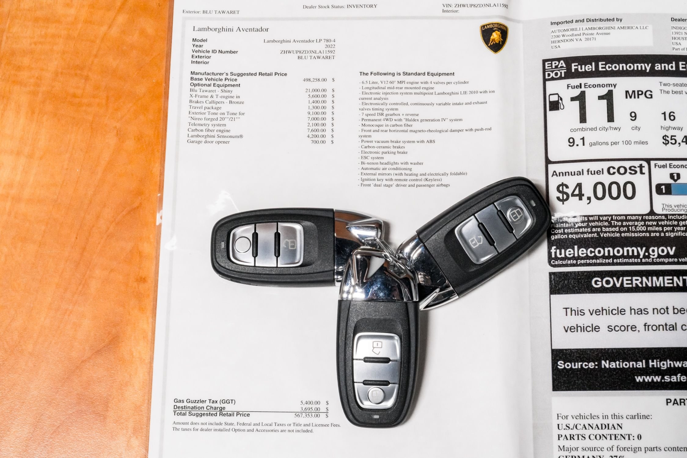 2022 Lamborghini Aventador Ultimae, 19/40