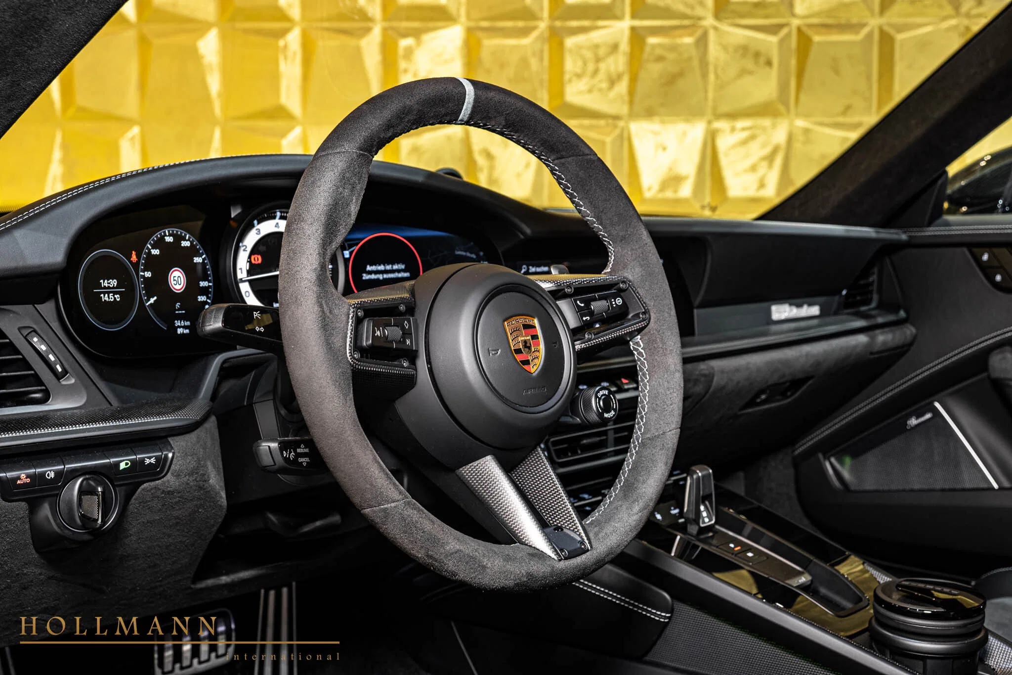 2025 Porsche 911 Dakar interior, Race-Tex Black