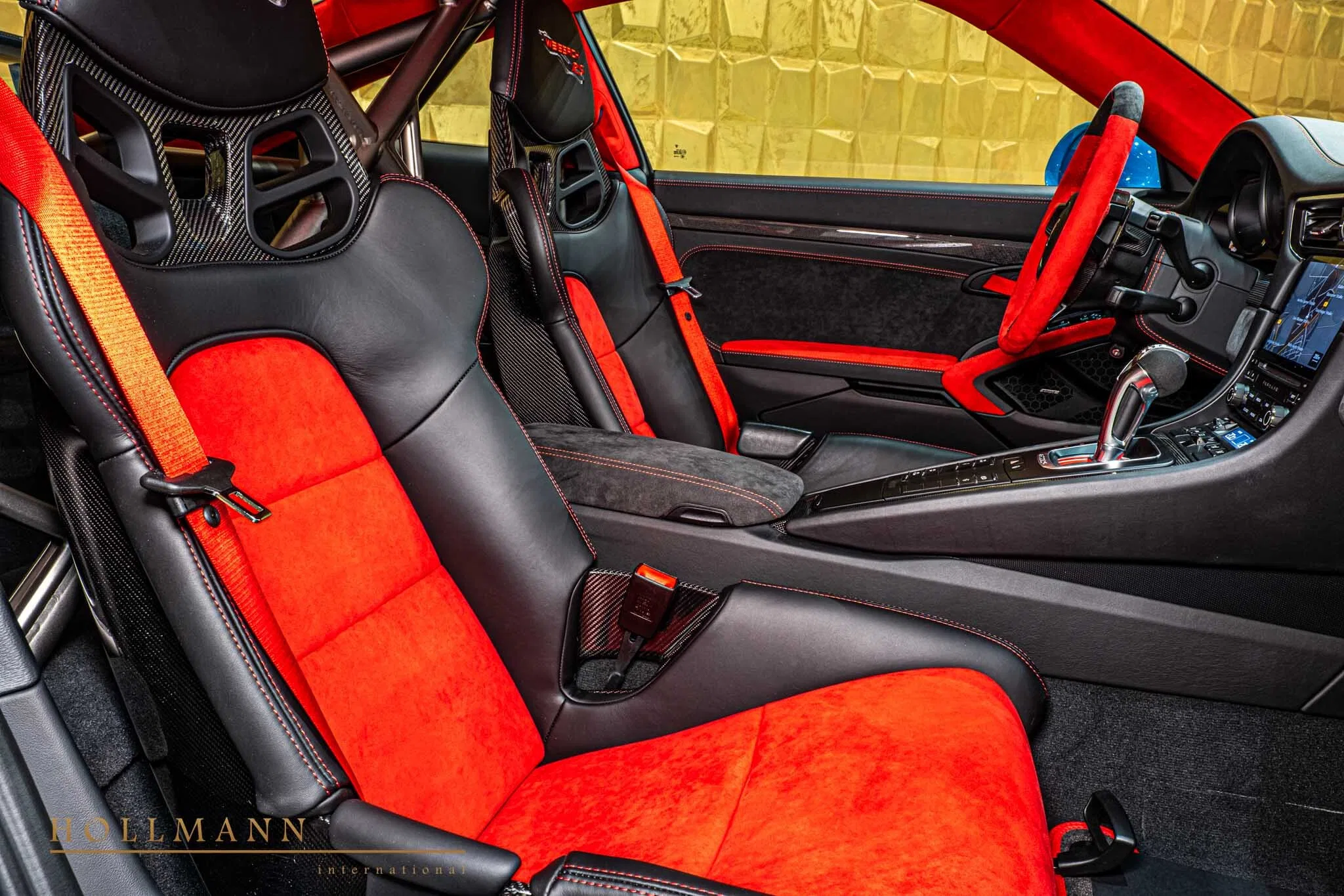 2025 Porsche 911 GT2 RS interior, seats, Red