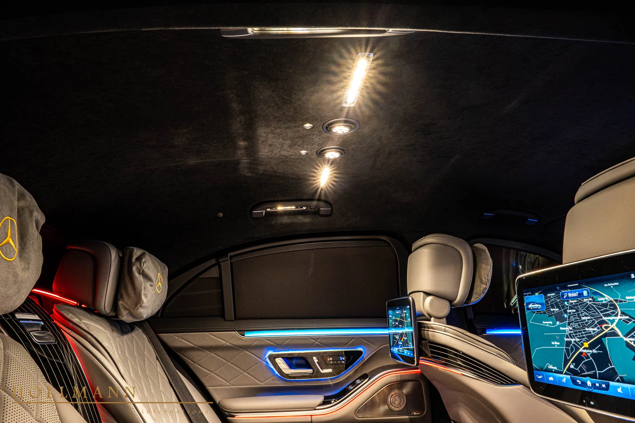 2025 Mercedes-Benz S 680 Armored interior, Exclusive Leather - Gray