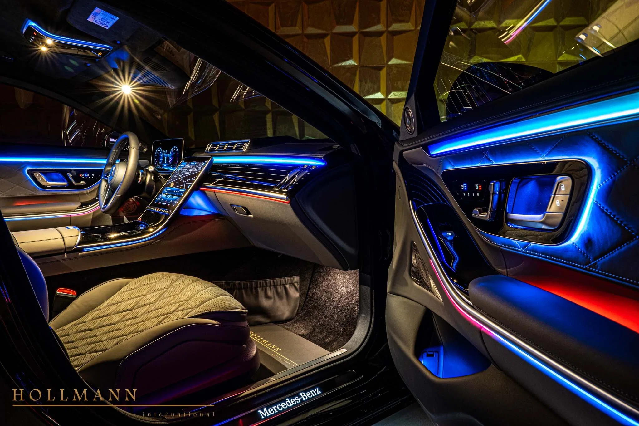 2025 Mercedes-Benz S 680 Armored interior, Exclusive Leather - Gray